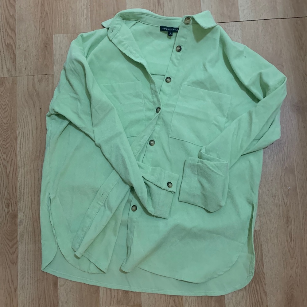 Kendall and Kylie Button Down